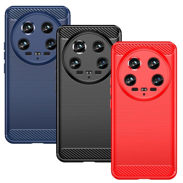 SKALO Xiaomi 14 Ultra 5G Armor Carbon Stødsikker TPU-cover