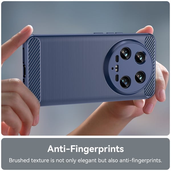 SKALO Xiaomi 14 Ultra 5G Armor Carbon Stødsikker TPU-cover