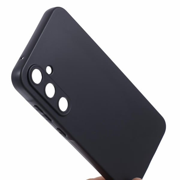 SKALO Samsung A55 5G Matte Black Ultra-tynd TPU Cover