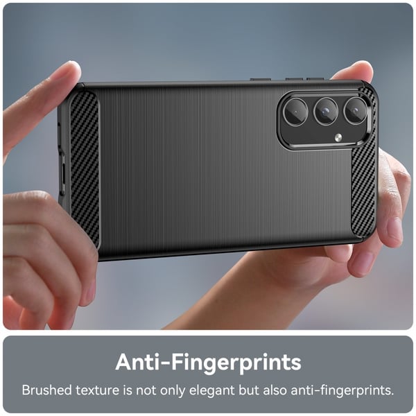 SKALO Samsung A55 5G Armor Carbon Stødsikker TPU-cover