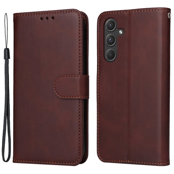 SKALO Samsung A55 5G PU-nahkainen Lompakkokotelo