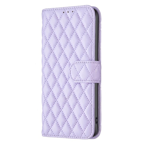 SKALO Samsung A55 5G BINFEN COLOR Tikattu Lompakko - Violetti