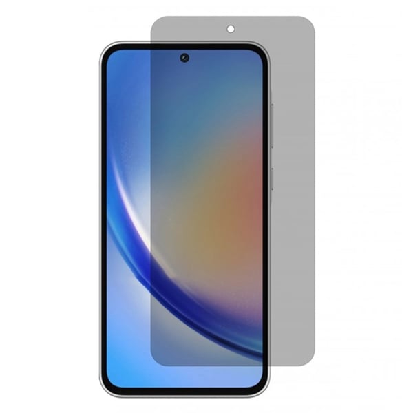 SKALO Samsung Galaxy A35 5G Privacy Hærdet Glas Skærmbeskyttelse - Sort