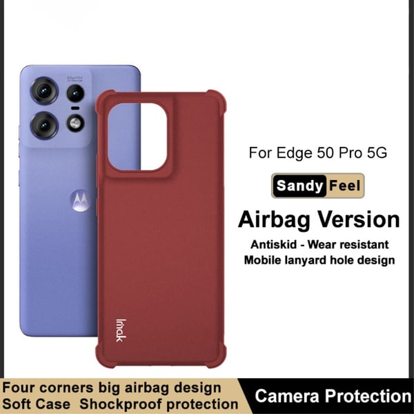 IMAK Motorola Edge 50 Pro 5G Airbag Corners Cover
