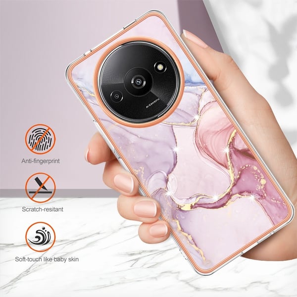 SKALO Xiaomi Redmi A3 Marmor TPU-cover - #1