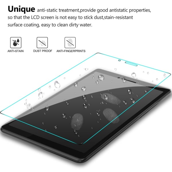 SKALO Lenovo Tab M7 (Gen 2/3) Karkaistu Lasi Näytönsuoja