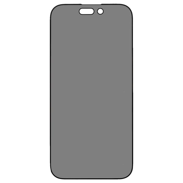 2-PAK SKALO iPhone 14 Pro Privacy Hærdet Glas Skærmbeskyttelse - Svart