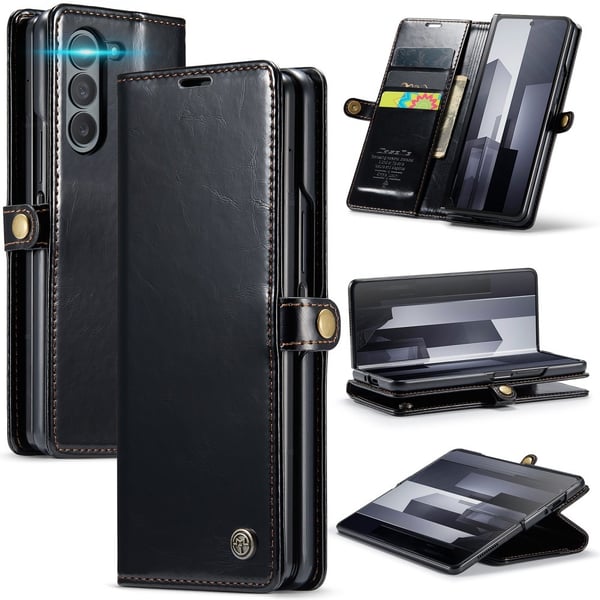 CaseMe Samsung Z Fold6 Pungetui - Sort
