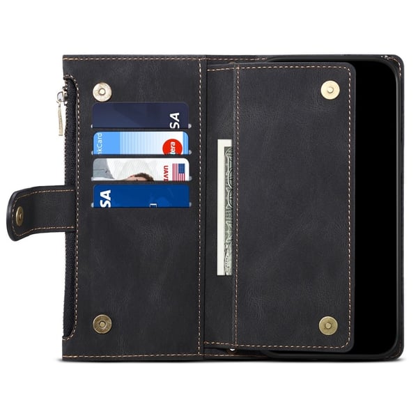 SKALO Google Pixel 9/9 Pro ESEBLE Big Wallet Pungetui - Sort