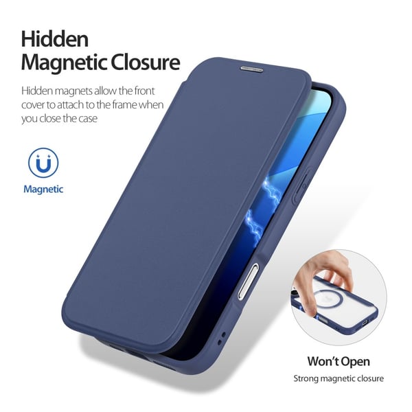 DUX DUCIS iPhone 16 Pro Skin X Pro Cover - Blå