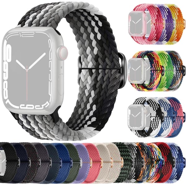 SKALO Punottu -ranneke Apple Watch Series 10 42mm