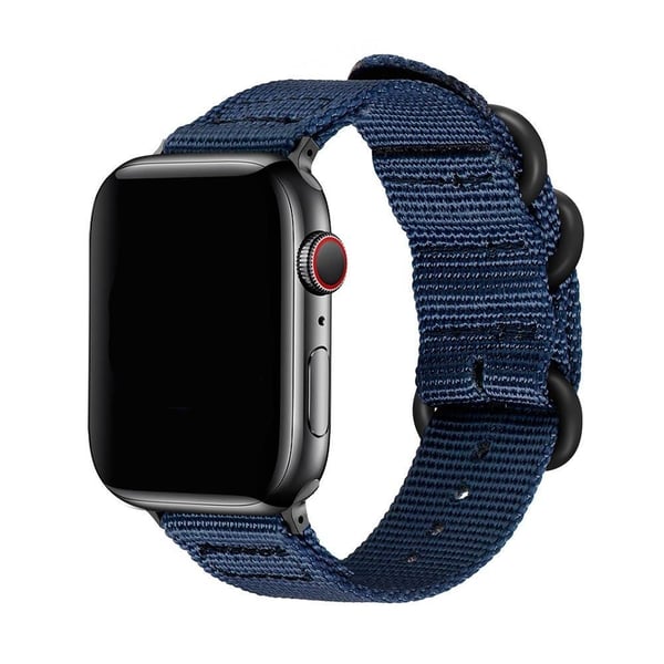 SKALO Nato-ranneke Nylon Apple Watch SE 44mm
