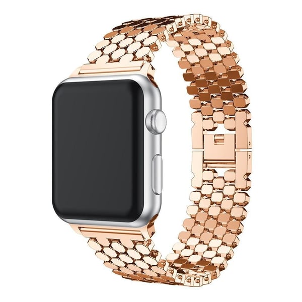 SKALO Fish Scale Metalliranneke Apple Watch Ultra 2 49mm