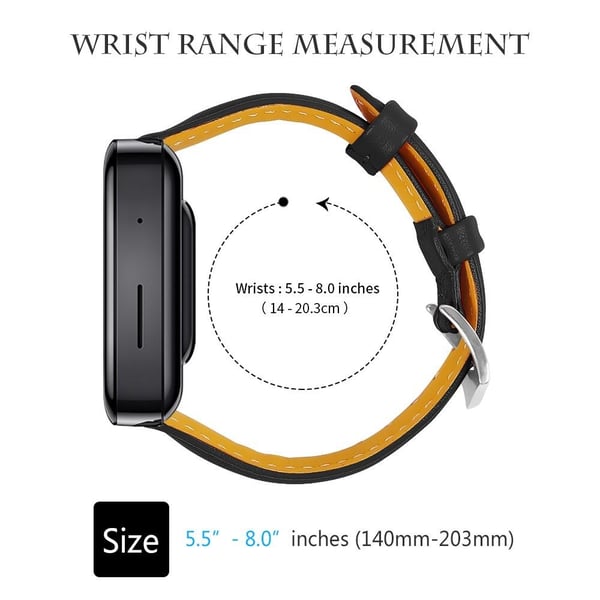 SKALO Læder Rem Huawei Watch GT 5 41mm