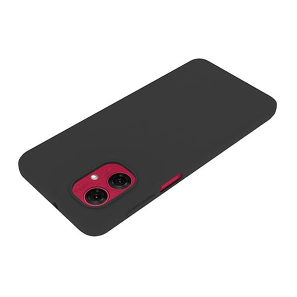 SKALO Motorola Moto G55 5G Matte Black Ultra-tynd TPU Cover