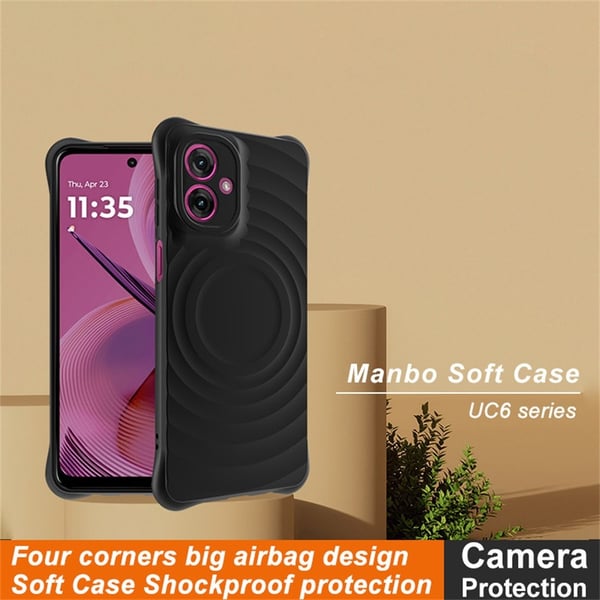 IMAK Motorola Moto G55 5G UC-6 Series Cover - Sort