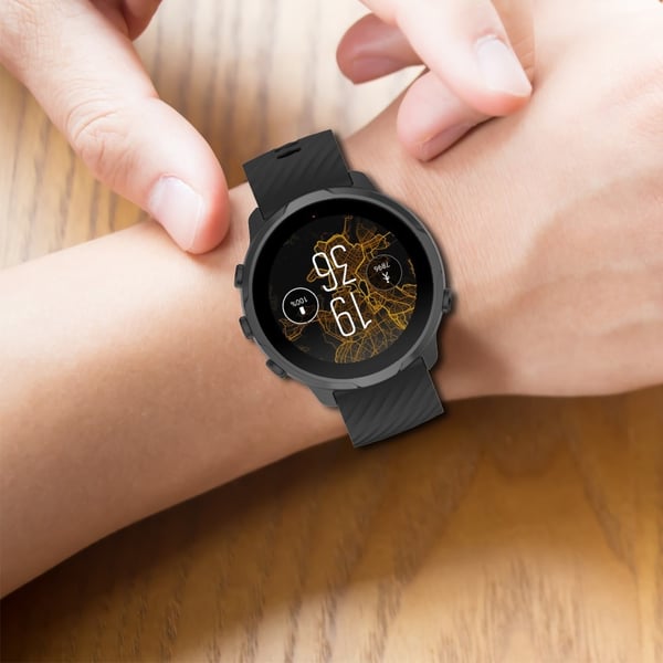 SKALO Silikonearmbånd til Mobvoi TicWatch Pro 5