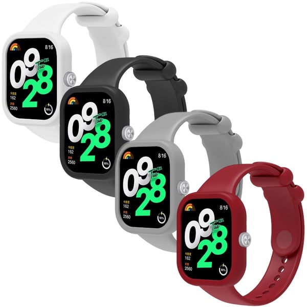 SKALO Silikone rem med Cover Xiaomi Redmi Watch 4