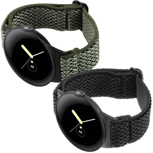 SKALO Punottu nailonranneke Google Pixel Watch / Pixel Watch 2