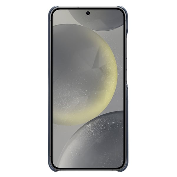 SKALO Samsung S24 FE PU-læder Cover med Pung - Blå