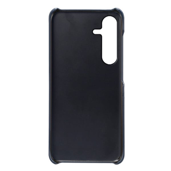 SKALO Samsung S24 FE PU-læder Cover med Pung - Blå