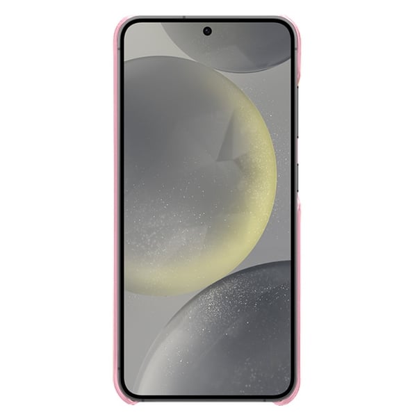 SKALO Samsung S24 FE PU-læder Cover med Pung - Rosa guld