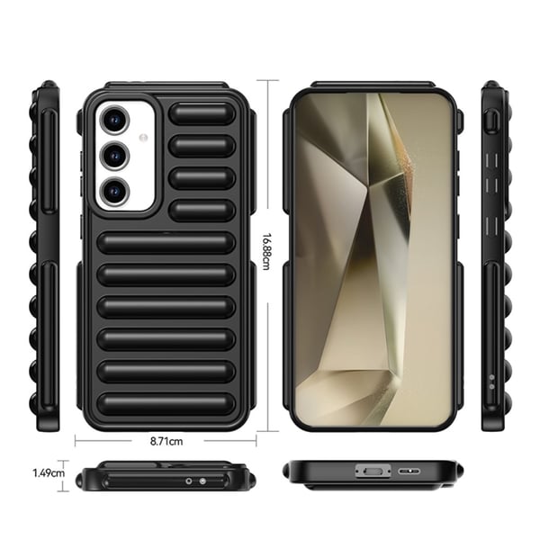 SKALO Samsung S24 FE Capsule Series Cover - Sort