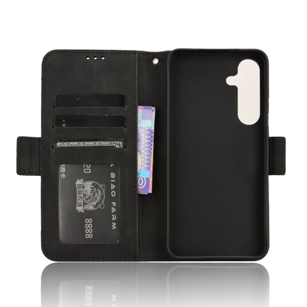 SKALO Samsung S24 FE 6-RUM Pungetaske - Sort