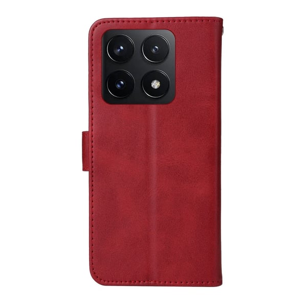 SKALO Xiaomi 14T PU-læder Pungetui