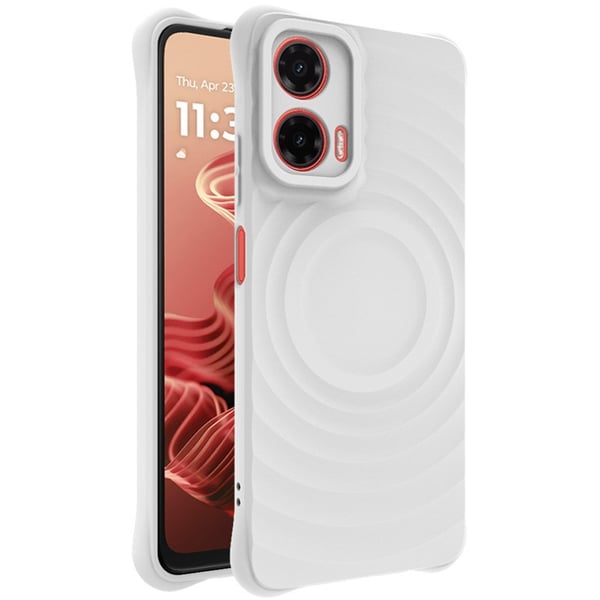 IMAK Motorola Moto G35 5G UC-6 Series Cover - Hvid