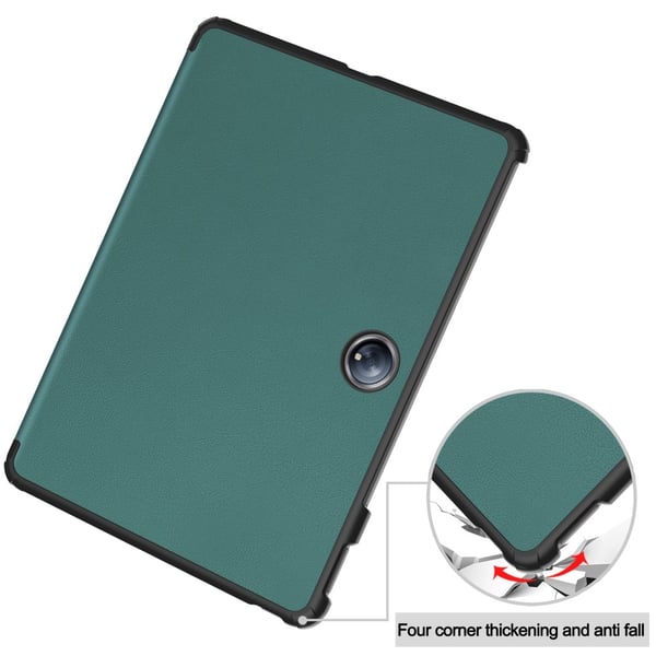 SKALO OnePlus Pad 2 Trifold Suojakotelo - Vihreä