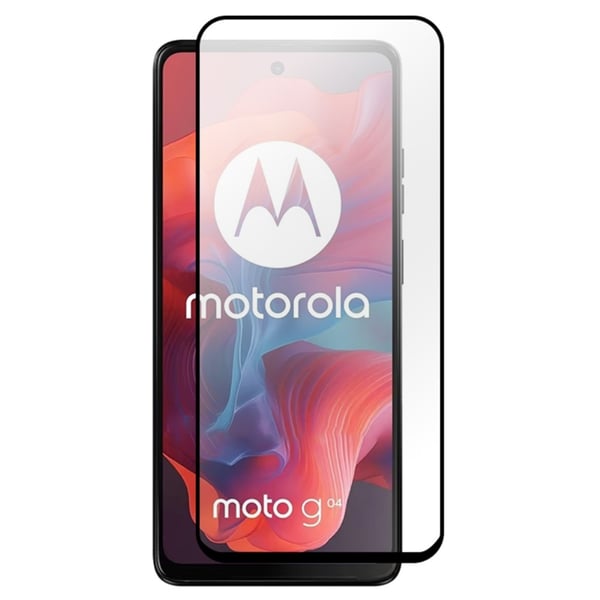 SKALO Motorola Moto E14 FULL-FIT Hærdet Glas Skærmbeskyttelse - Sort SKALO Motorola Moto E14 FULL-FIT Hærdet Glas Skærmbeskyttelse - Sort