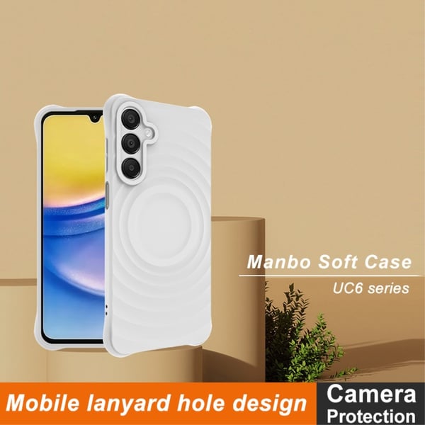 IMAK Samsung A16 UC-6 Series Cover - Hvid