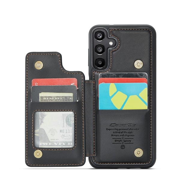 CaseMe Samsung A16 C22 Series Cover+Pung - Sort