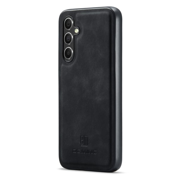 DG.MING Samsung A16 Premium PU-læder Hybrid Cover - Sort