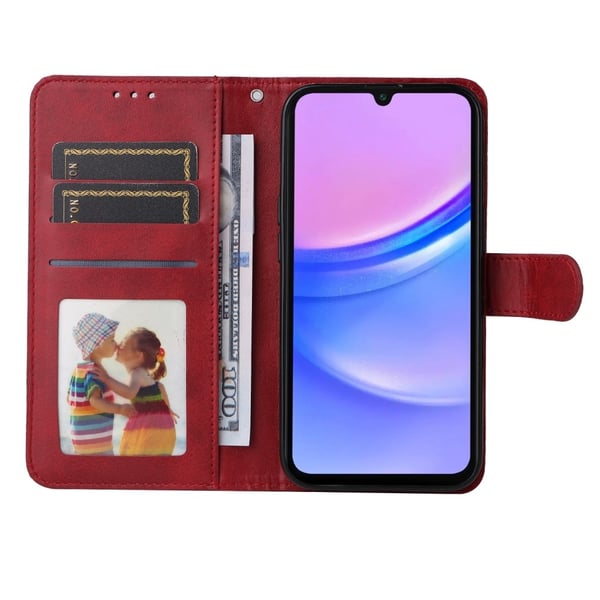 SKALO Samsung A16 PU-læder Pungetui