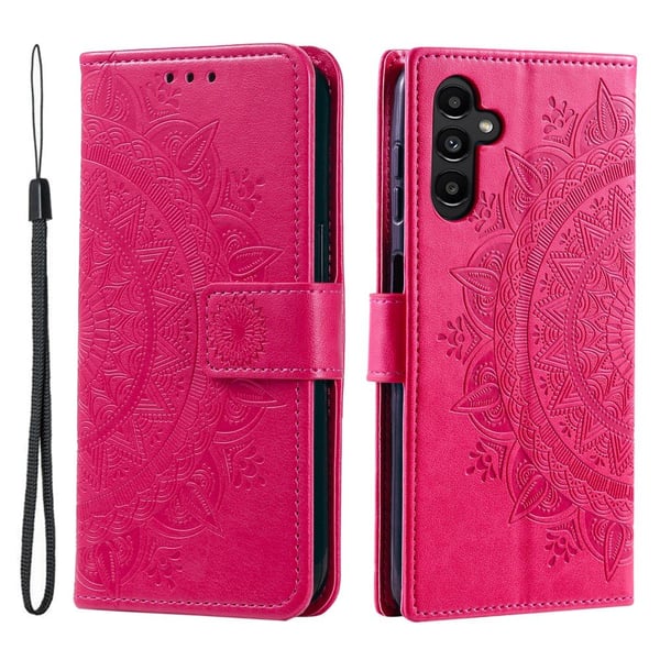 SKALO Samsung A16 Mandala Flip Cover - Pink