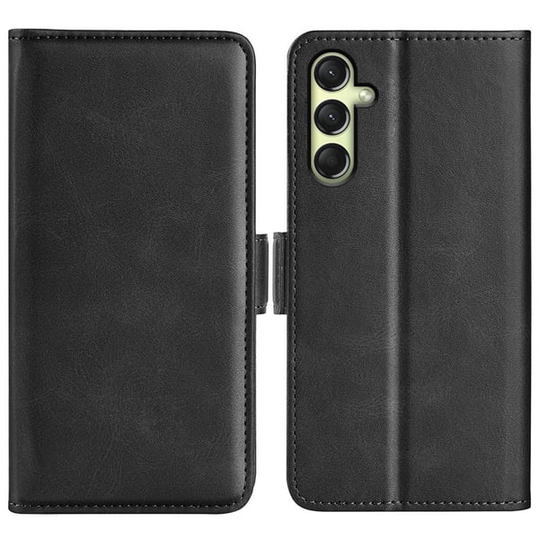 SKALO Samsung A16 Premium Plånboksfodral - Svart