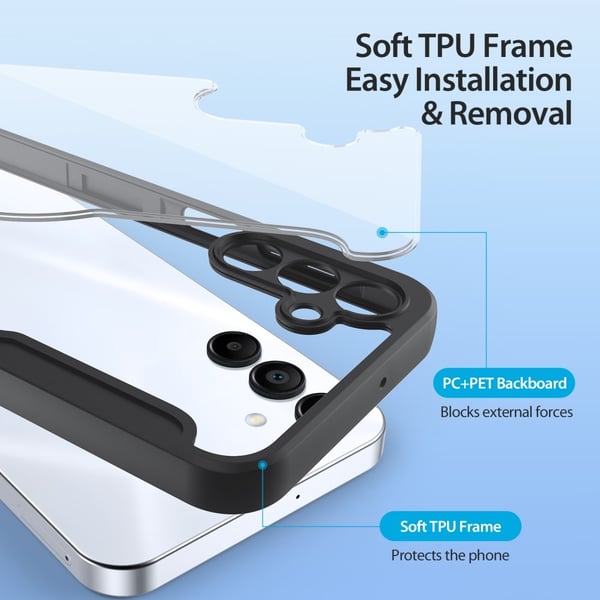 DUX DUCIS Samsung A16 Skin X Pro Flip Cover - Sort
