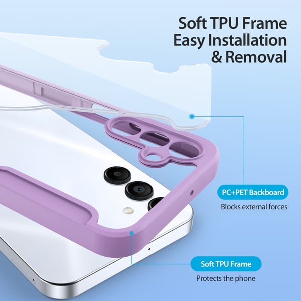 DUX DUCIS Samsung A16 Skin X Pro Lompakkokotelo - Violetti