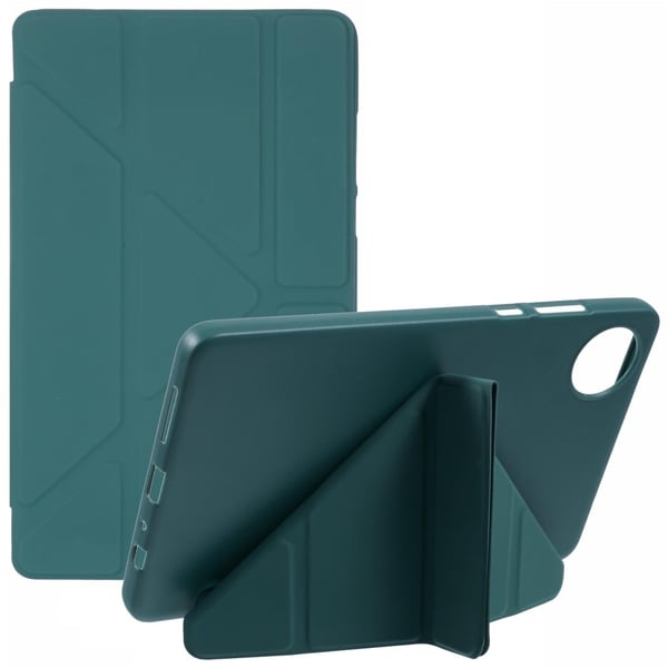 SKALO Xiaomi Redmi Pad SE 8.7 Origami Fold Kotelo - Vihreä