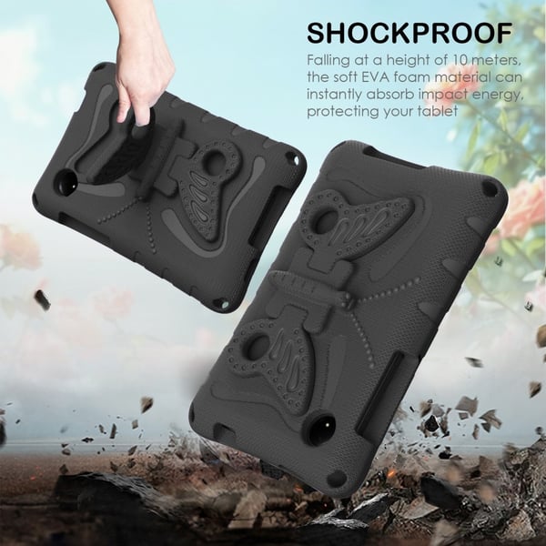 SKALO Xiaomi Redmi Pad SE 8.7 Butterfly EVA Cover - Sort