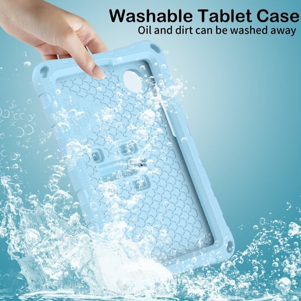 SKALO Xiaomi Redmi Pad SE 8.7 Butterfly EVA Cover - Lyseblå