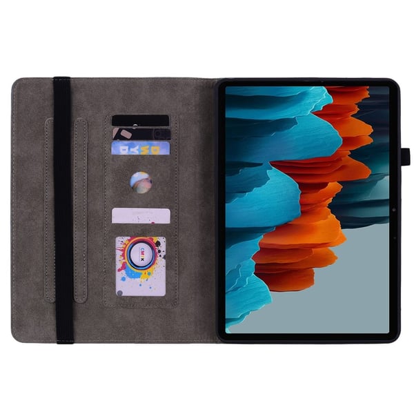 SKALO Samsung Tab S10 Plus Mandala Butterfly Suojakotelo - Pinkki