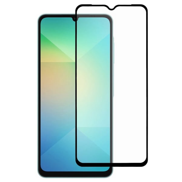 SKALO Samsung Galaxy A16 Koko Näytön Karkaistu Lasi - Musta