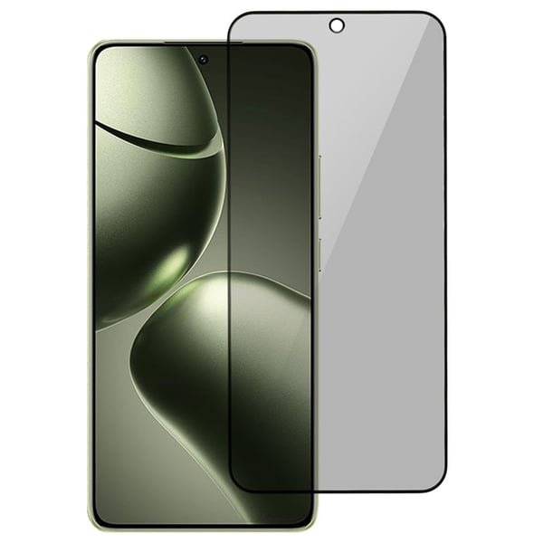 SKALO Xiaomi 14T Privacy Hærdet Glas Skærmbeskyttelse - Sort