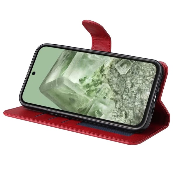 SKALO Google Pixel 8a PU-nahkainen Lompakkokotelo
