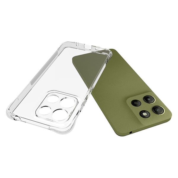 SKALO Motorola Moto G15 4G Extra strong TPU Cover - Gennemsigtig