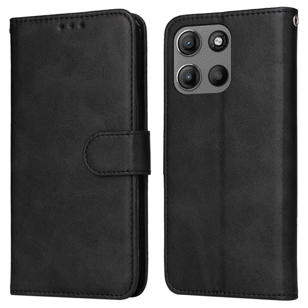SKALO Motorola Moto G15 4G PU-läder Plånboksfodral SKALO Motorola Moto G15 4G PU-läder Plånboksfodral