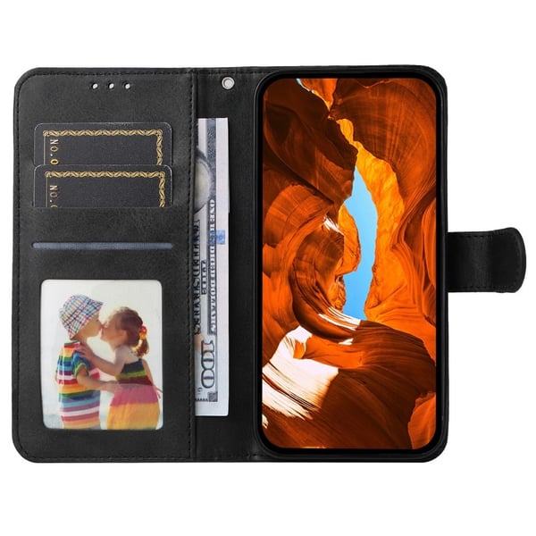 SKALO Motorola Moto G15 4G PU-læder Flip Cover